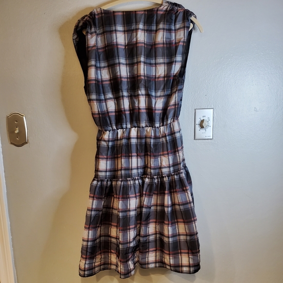 ALI & JAY PLAID CAPPED SLEEVE DRESS - Picture 8 of 8